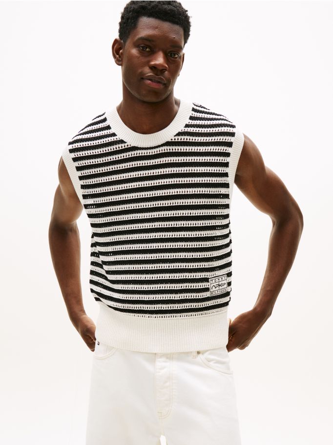 【未使用品】Mia ASTERISM sleeveless down vest Minimal F1 Movie Open Structure Vest | Tommy Hilfiger