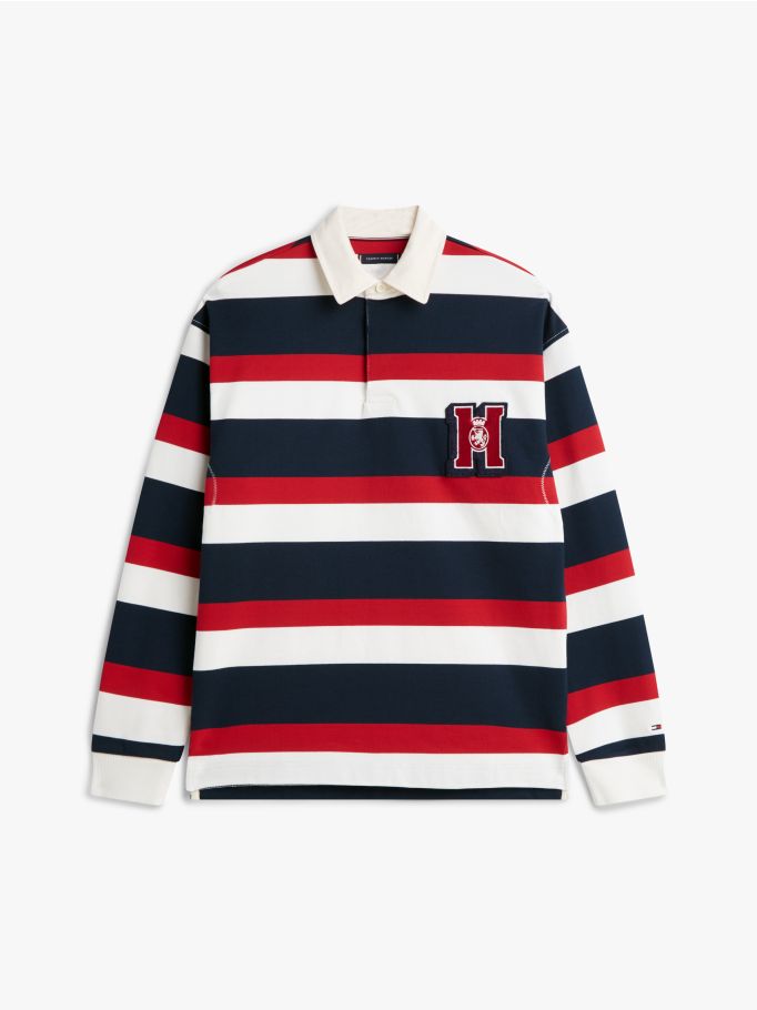 Classic Pure Wool Black Track Jacket | Tommy Hilfiger