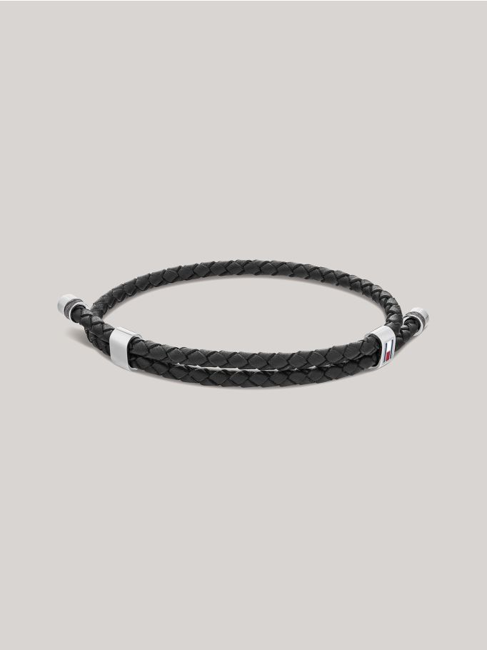 サラマンダーブレスレット Braided Leather Bracelet Set | Tommy Hilfiger