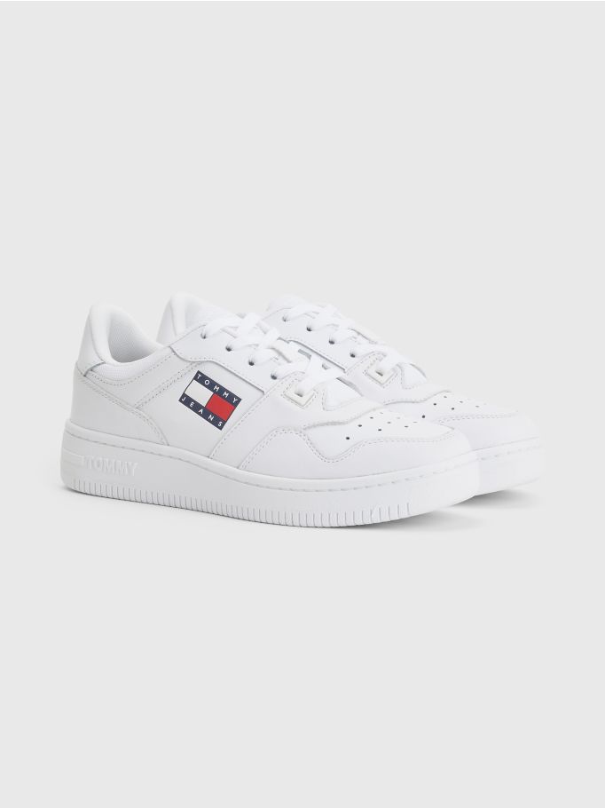 Retro Basketball Cupsole Trainers | Tommy Hilfiger