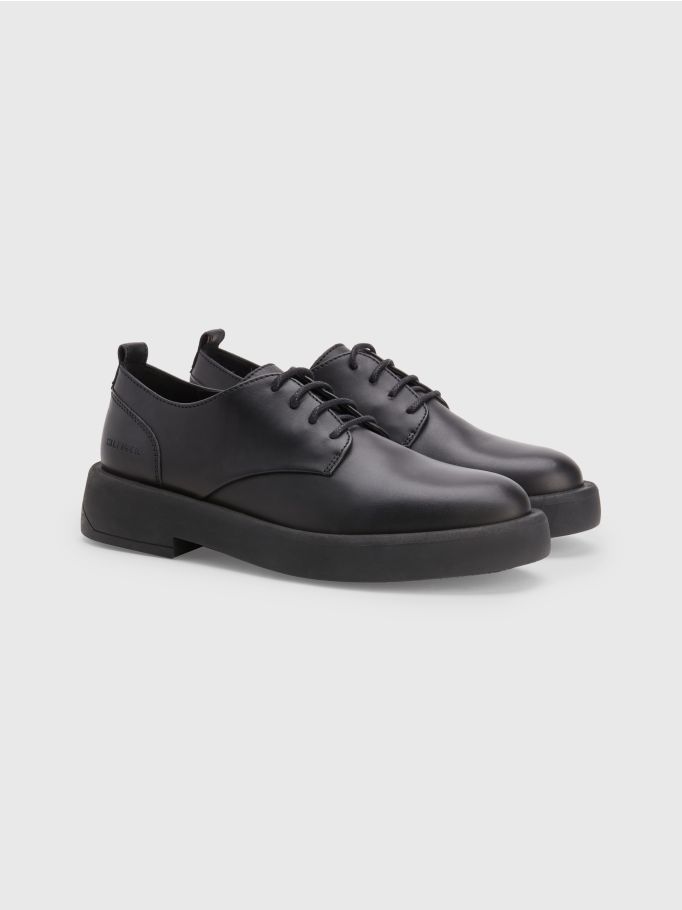 Leather Chunky Sole Lace-Up Shoes | Tommy Hilfiger