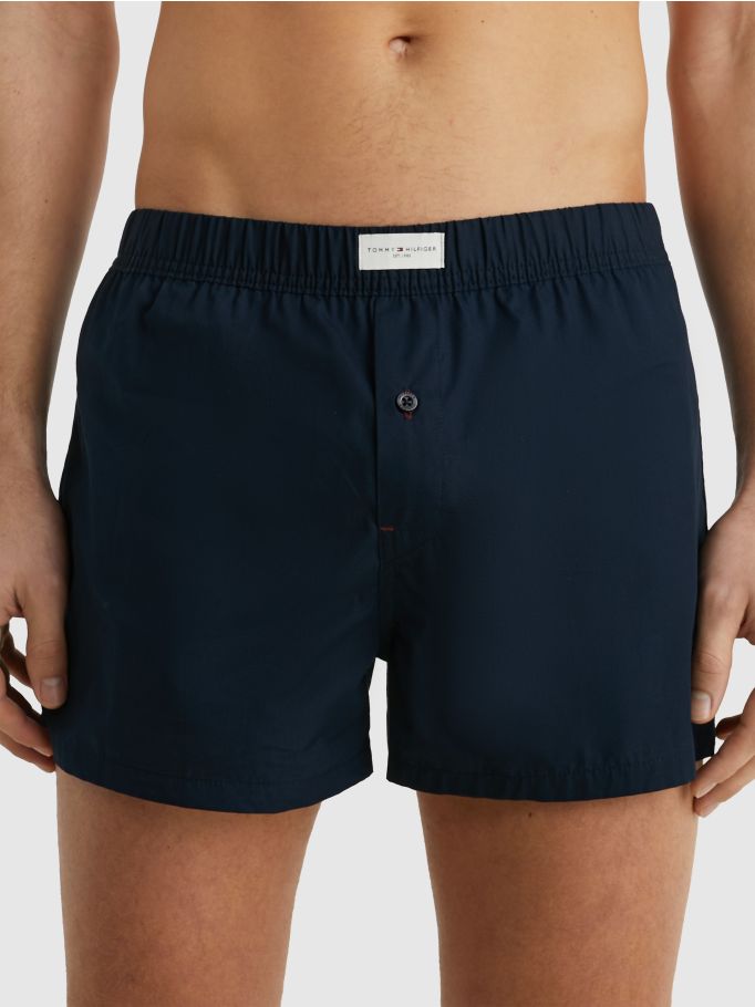 3-Pack Woven Waistband Boxer Shorts | Tommy Hilfiger