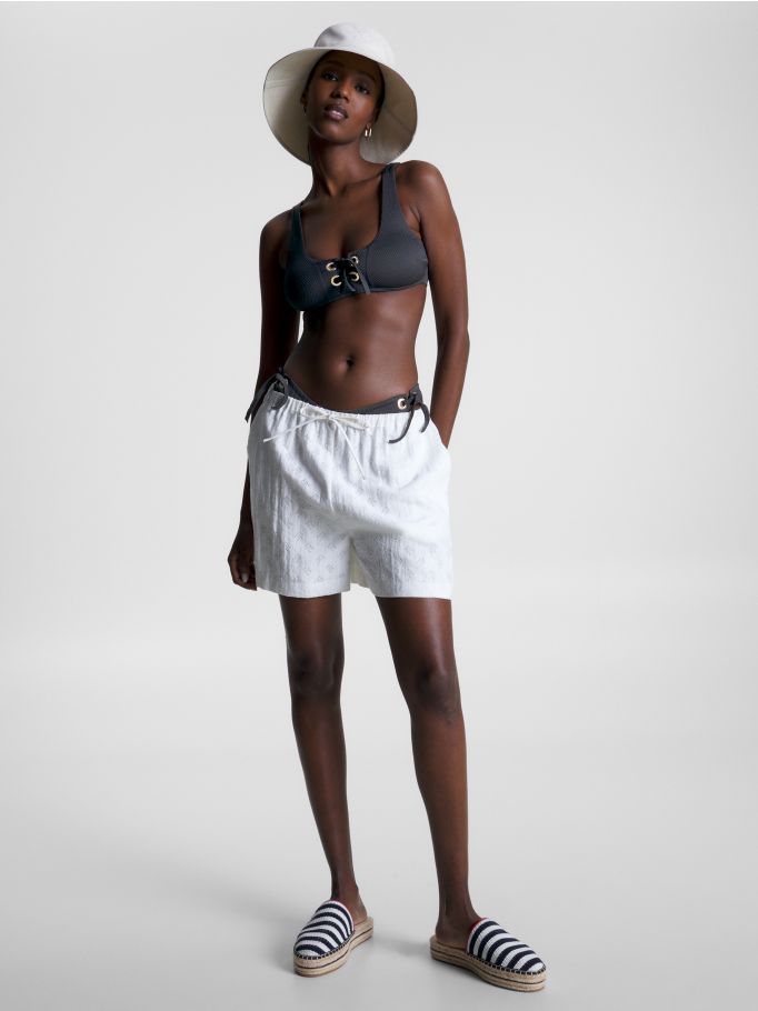 eyelet bralette