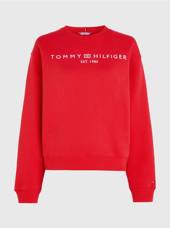 Chest Logo Crew Neck Sweatshirt Tommy Hilfiger