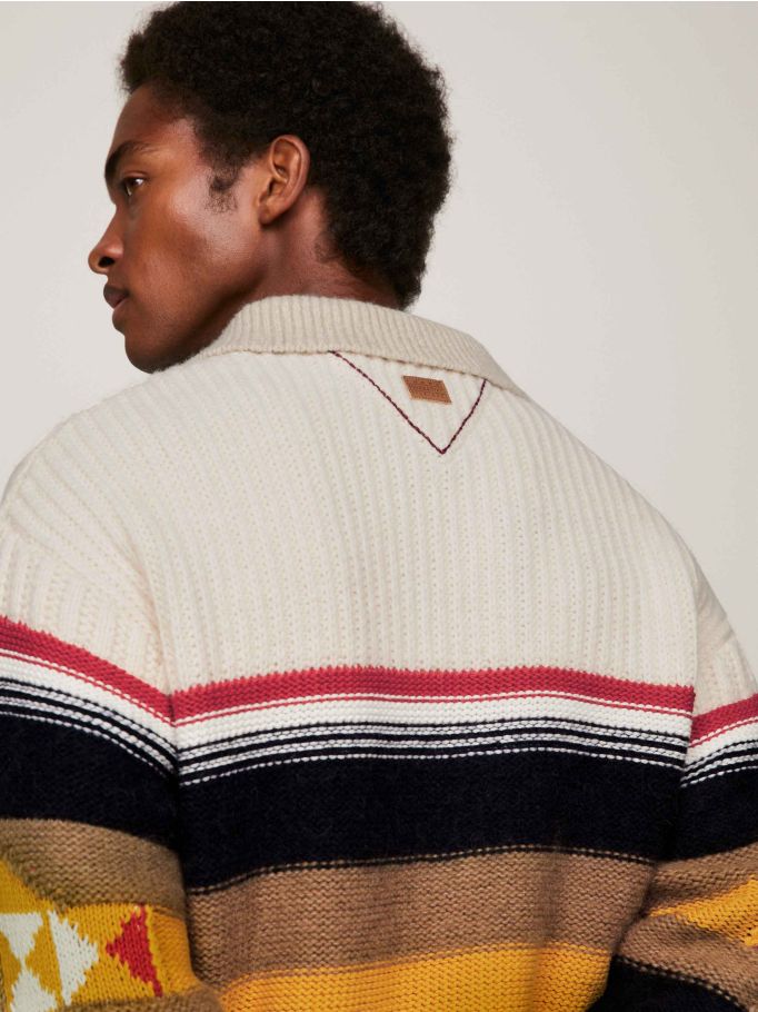 Striped rugby jumper hotsell