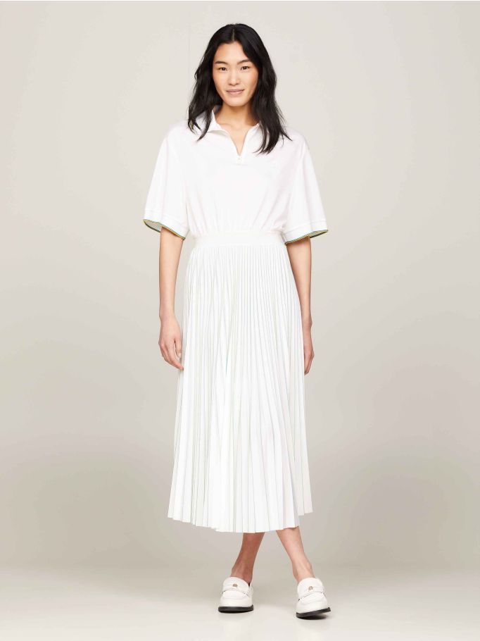 Tommy hilfiger pleated dress on sale