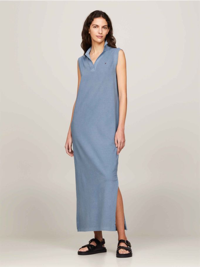 Sleeveless polo dress on sale