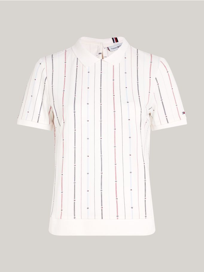 Striped polo t shirts women's cheap