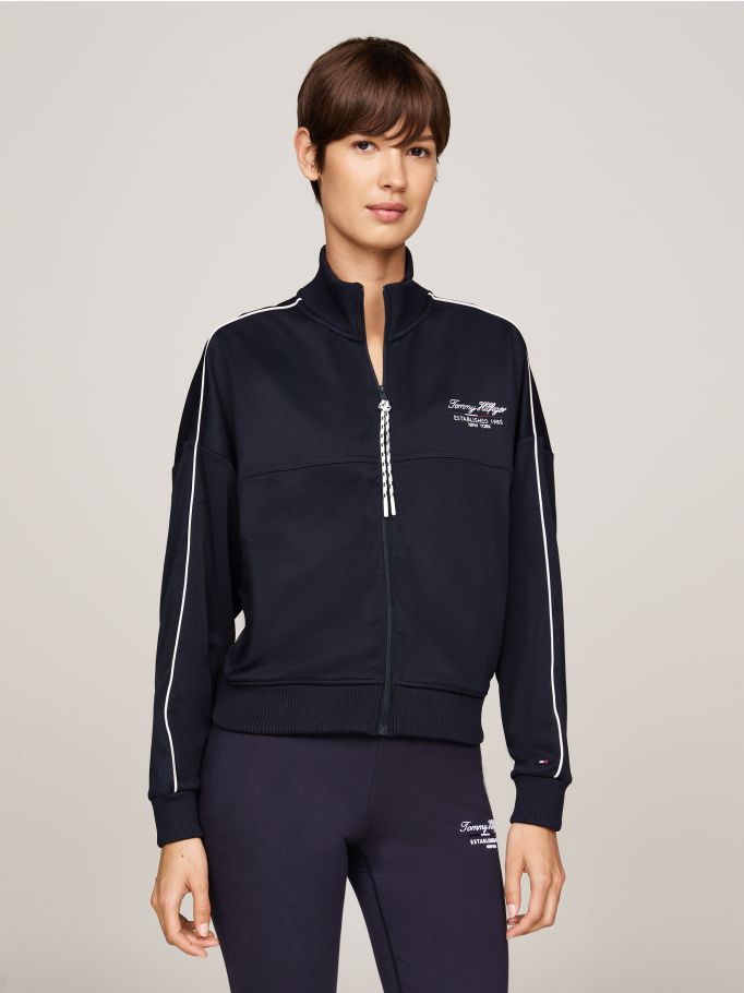 Sport Relaxed Zip-Thru Sweatshirt