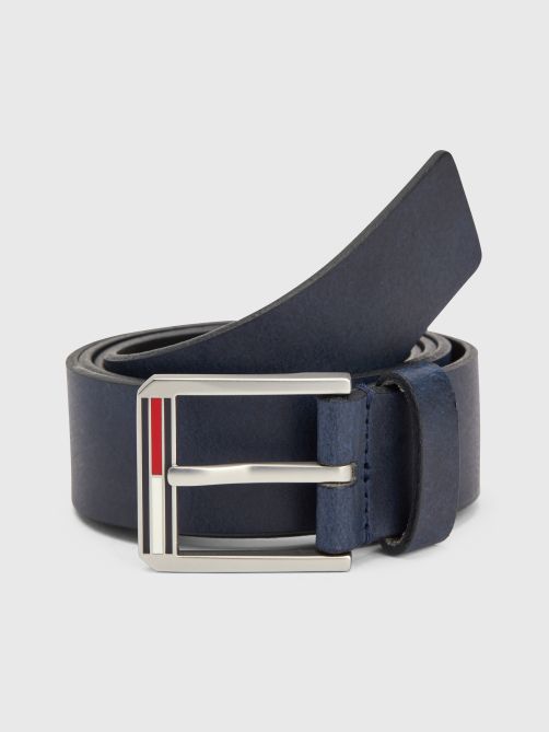 Tommy Hilfiger Faux Leather Belt blue casual look Accessories Belts Faux Leather Belts 