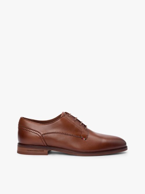 tommy hilfiger brown dress shoes Matteau Drawcord Halter Mini Dress – Restitched main image 0