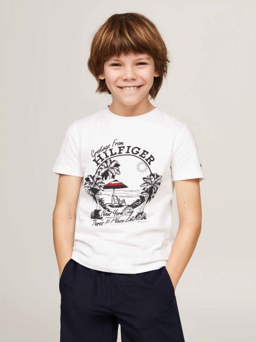 Boys tommy hilfiger top best sale