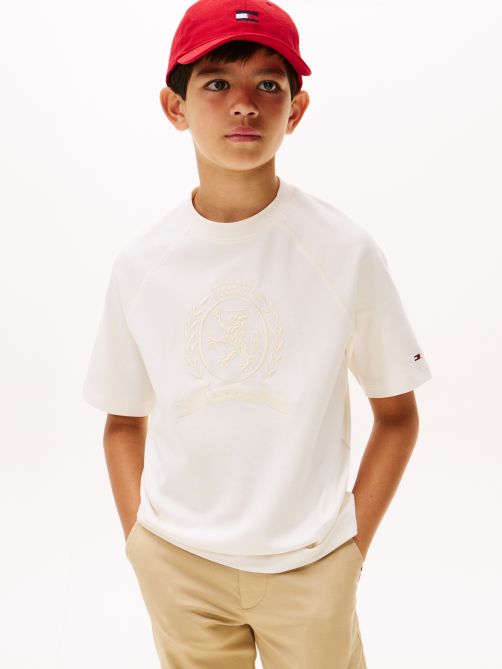 Tonal TH Crest Crew Neck T-Shirt