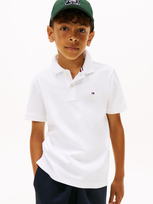 Regular Fit Interlock Knit Polo Shirt