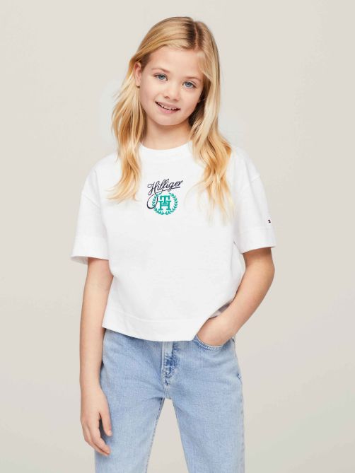 Girls tommy hilfiger tops best sale