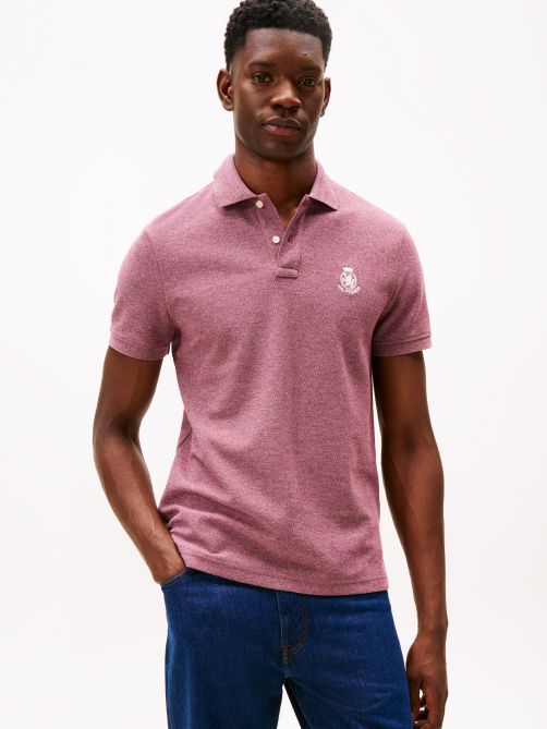 TH Crest Regular Fit Pique Polo Shirt