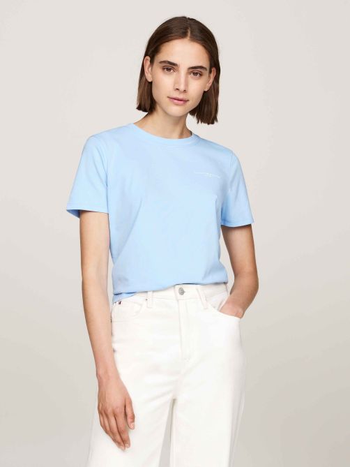 Navy blue tommy hilfiger t shirt women's cheap