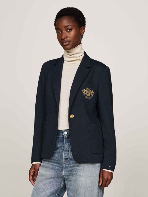 Navy ladies blazer outlet
