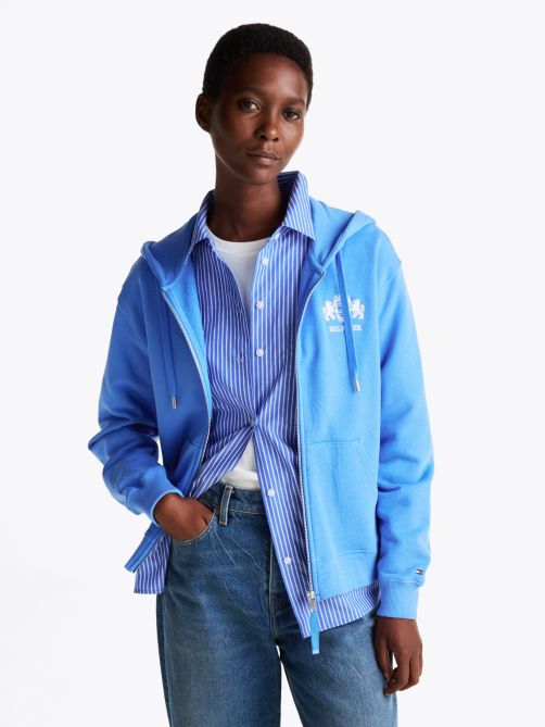 Woman zip hoodie on sale