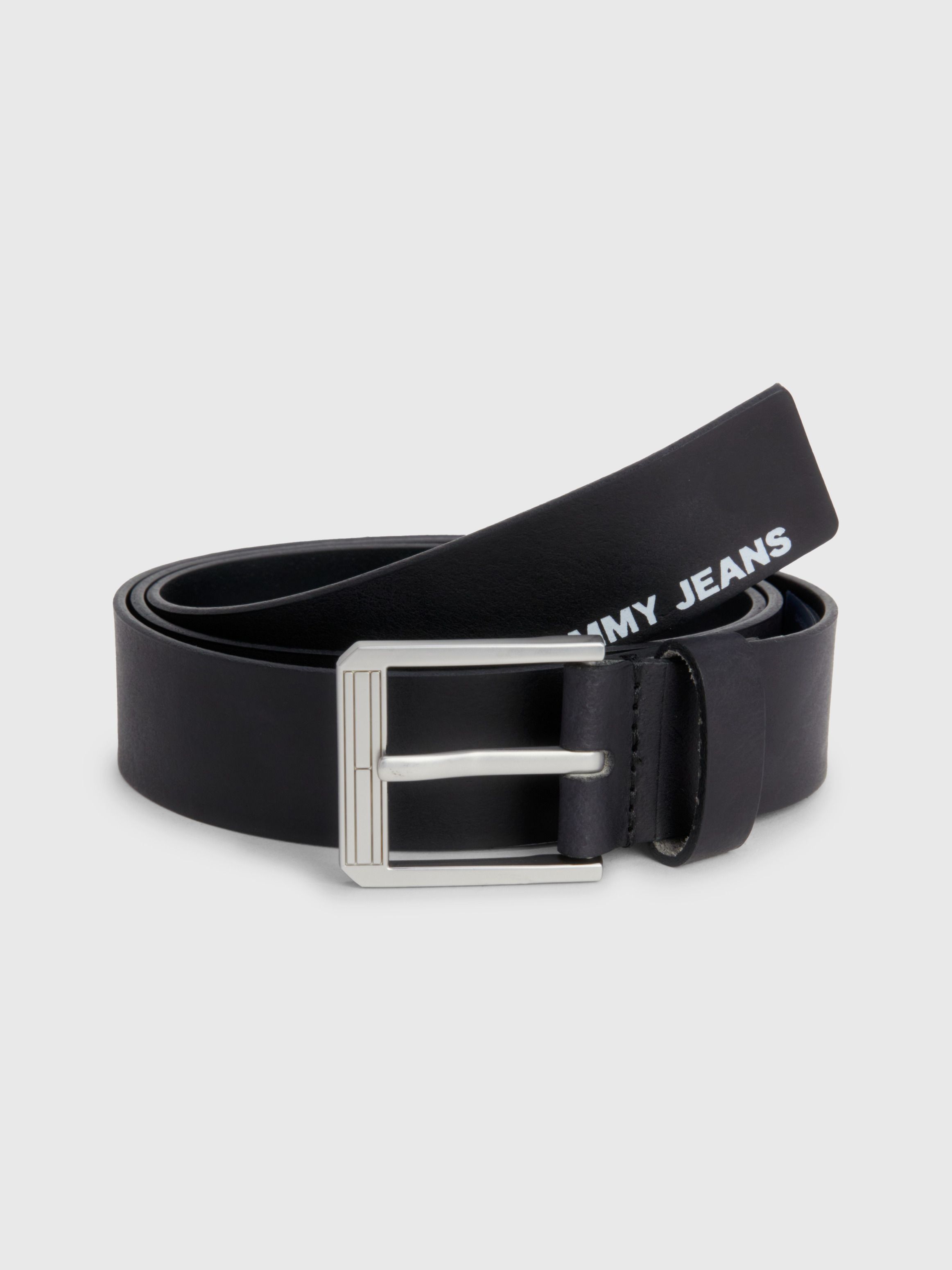 Finley Logo Embossed Leather Belt | Tommy Hilfiger