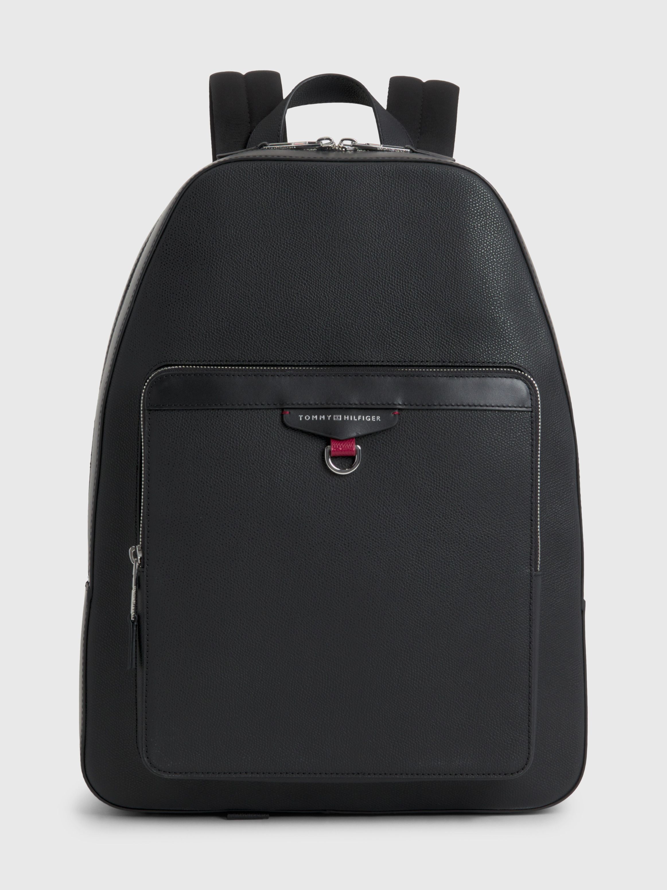 Pebble Grain Leather Dome Backpack | Tommy Hilfiger