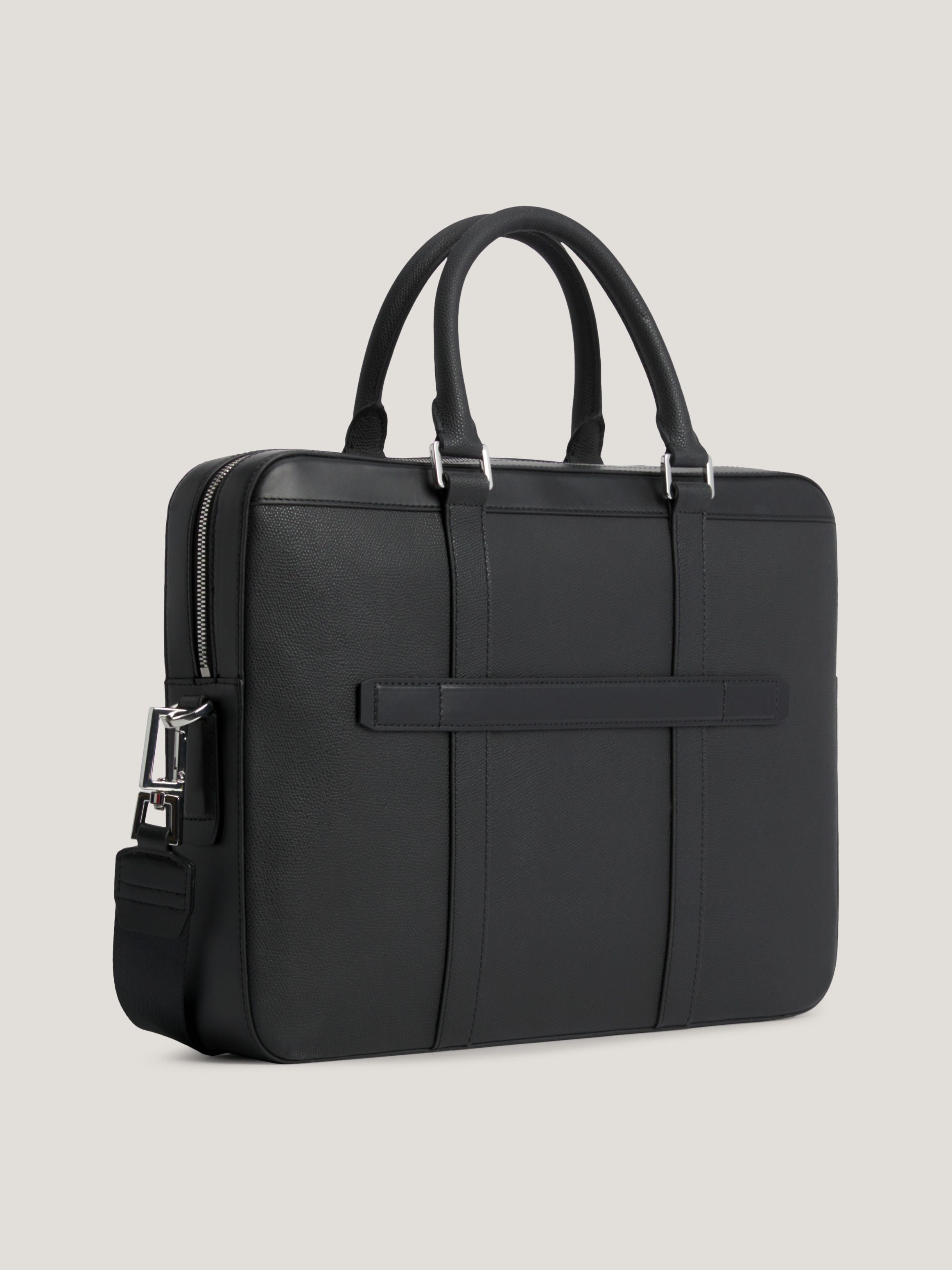 Textured Leather Laptop Bag | Tommy Hilfiger