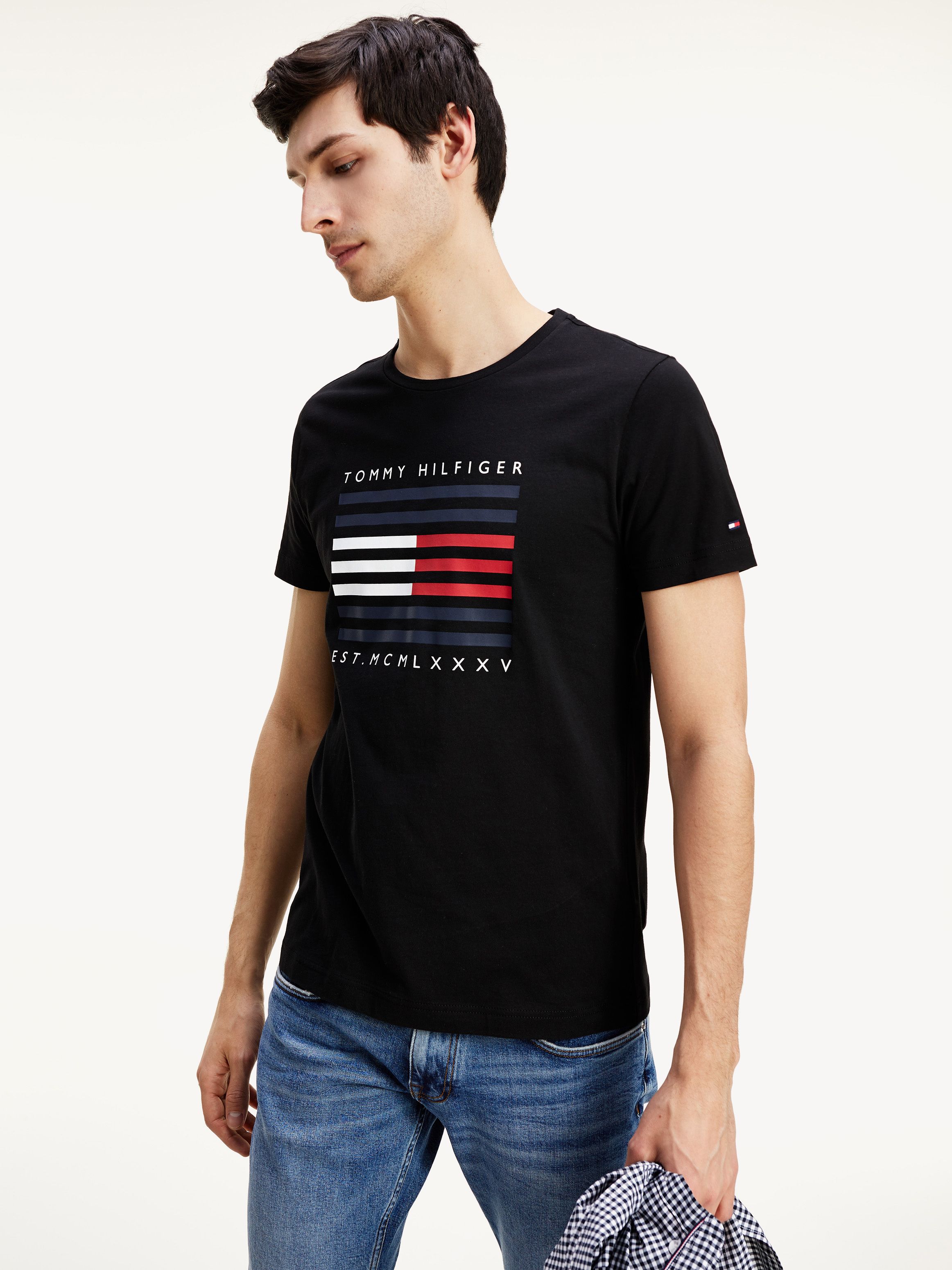 tommy hilfiger corp flag tee