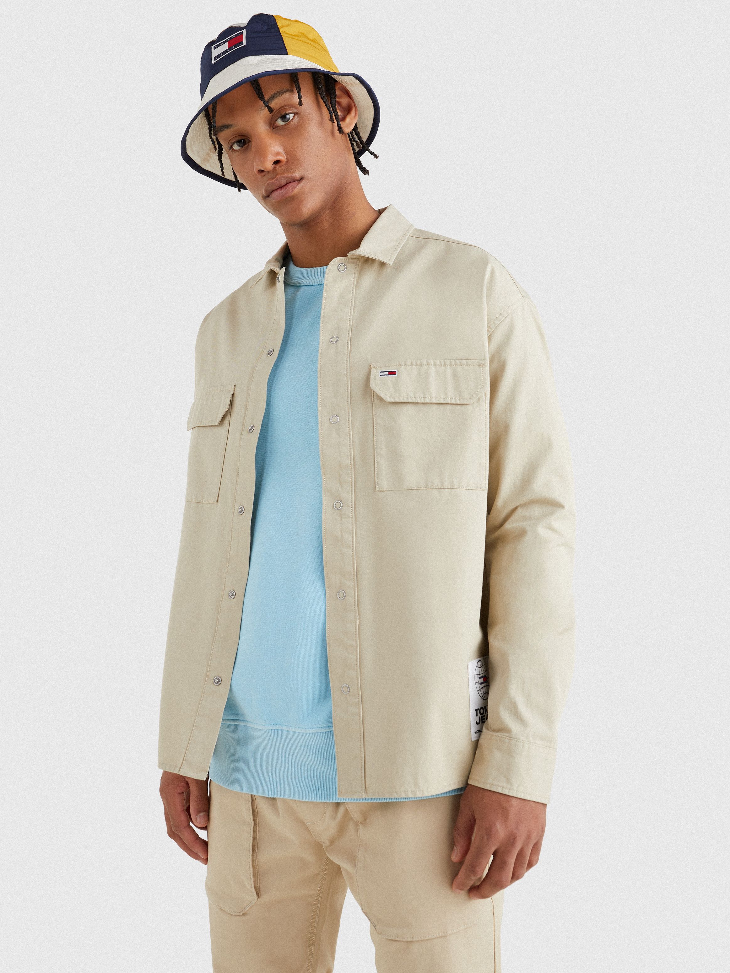 Organic Cotton Twill Overshirt