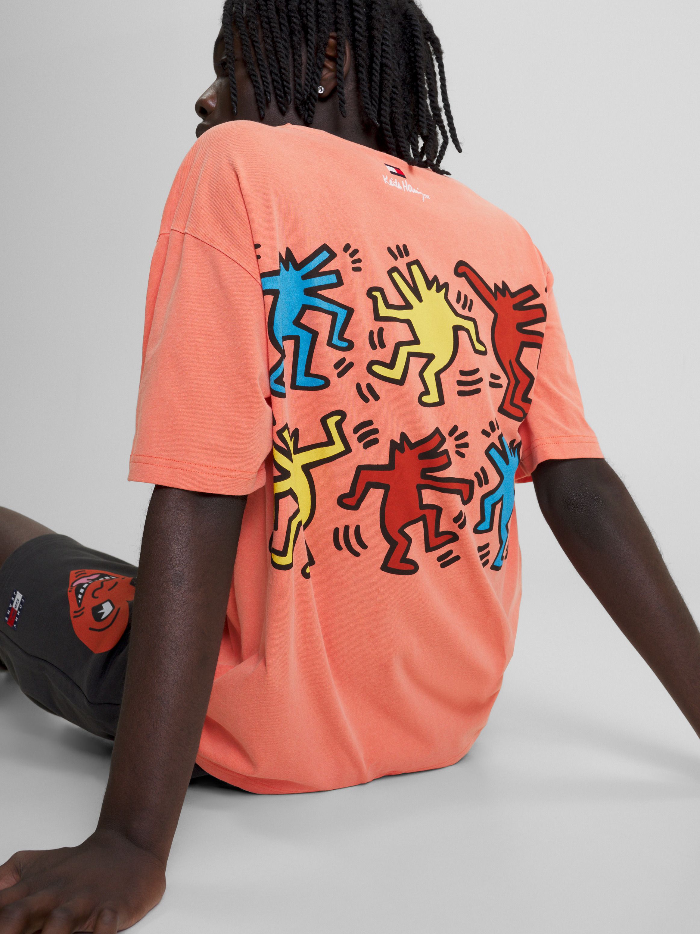 Tommy x Keith Haring Dual Gender Relaxed Fit T-Shirt | Tommy Hilfiger