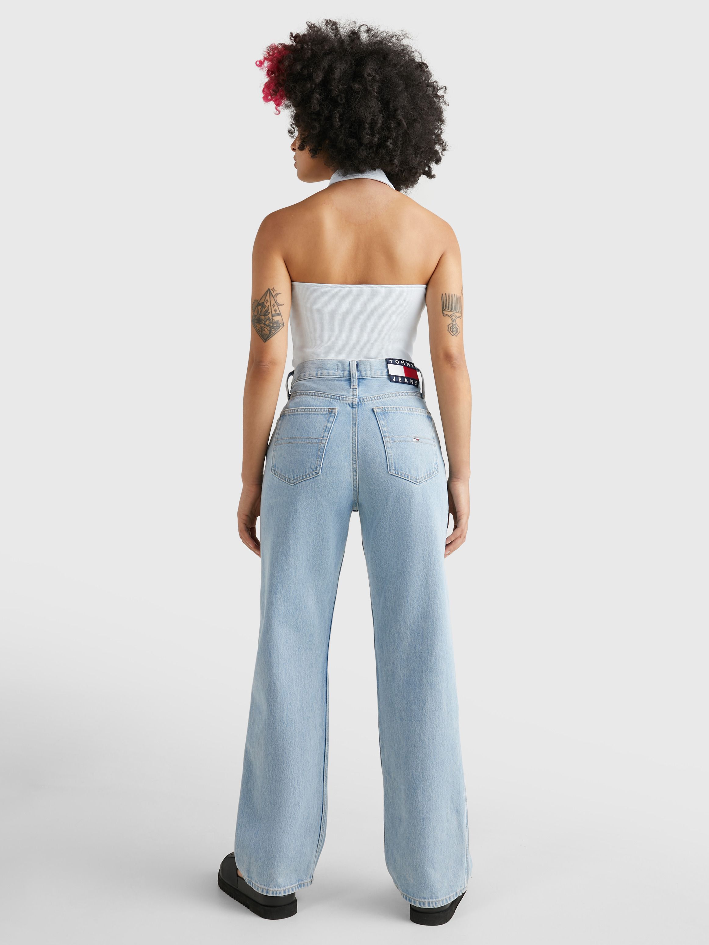Betsy Mid Rise Wide Leg Jeans | Tommy Hilfiger® UAE