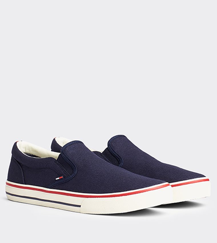 tommy jeans textile slip on