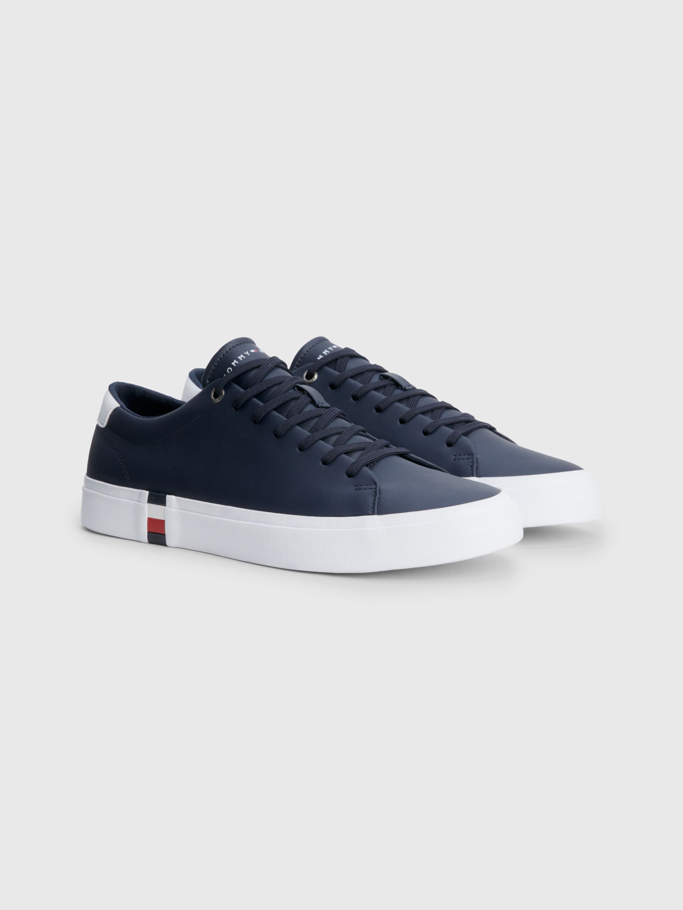 Signature Leather Trainers | Tommy Hilfiger