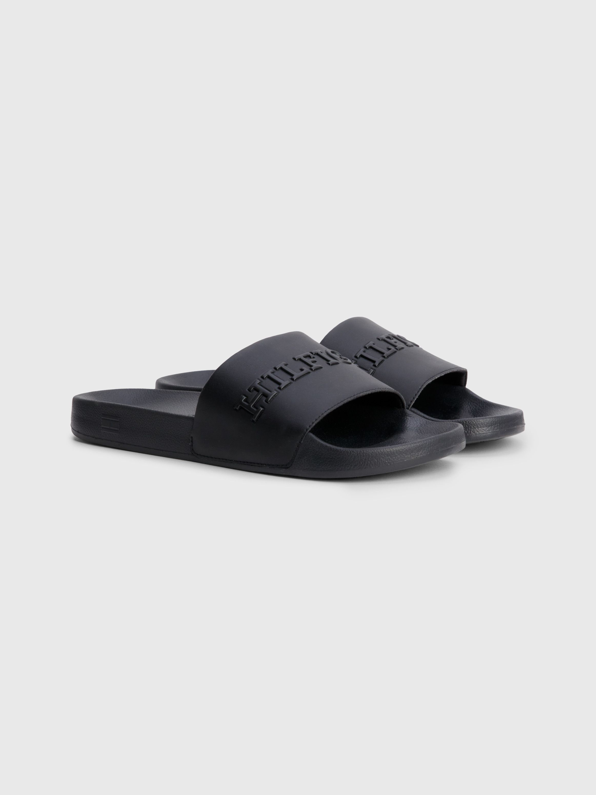 3D Tonal Logo Pool Slides | Tommy Hilfiger