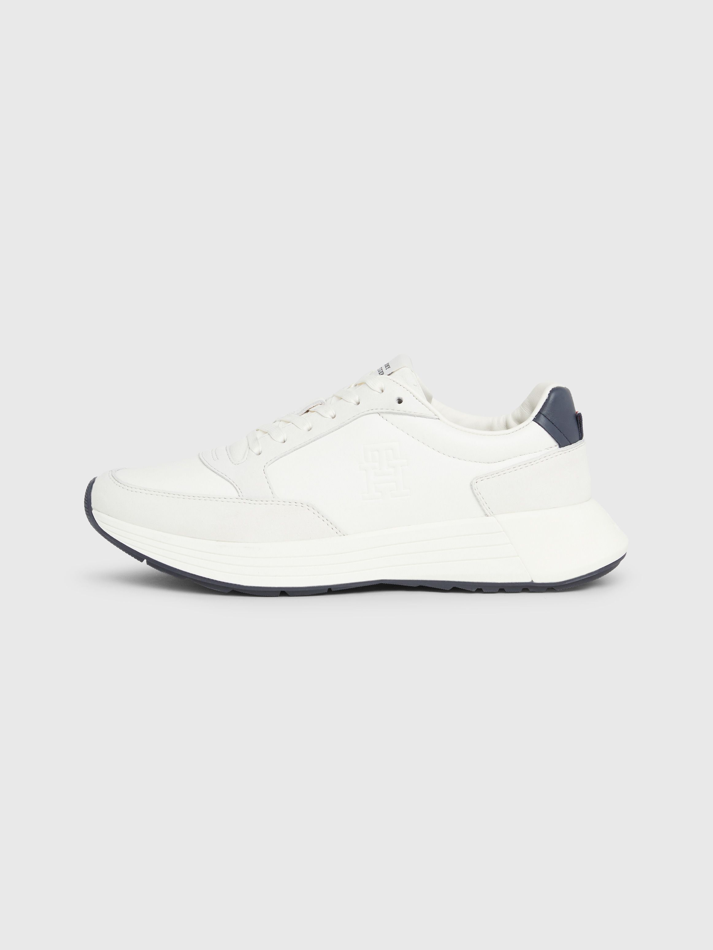 Elevated Leather Running Trainers | Tommy Hilfiger