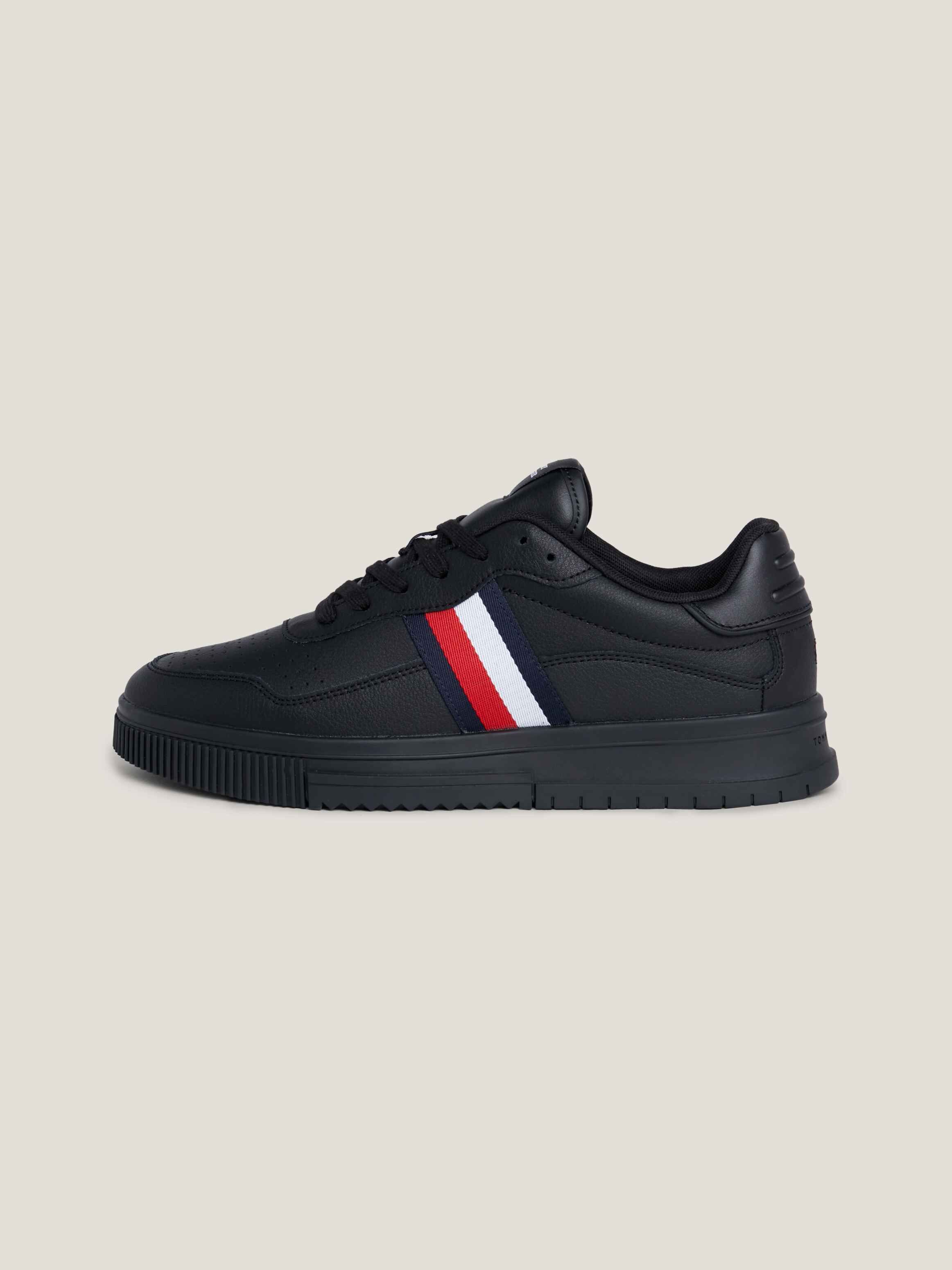 Signature Tape Lace-Up Cupsole Trainers | Tommy Hilfiger