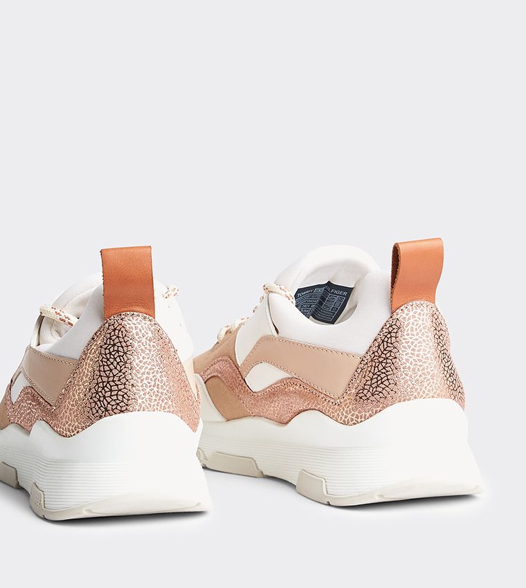 chunky glitter trainers tommy hilfiger