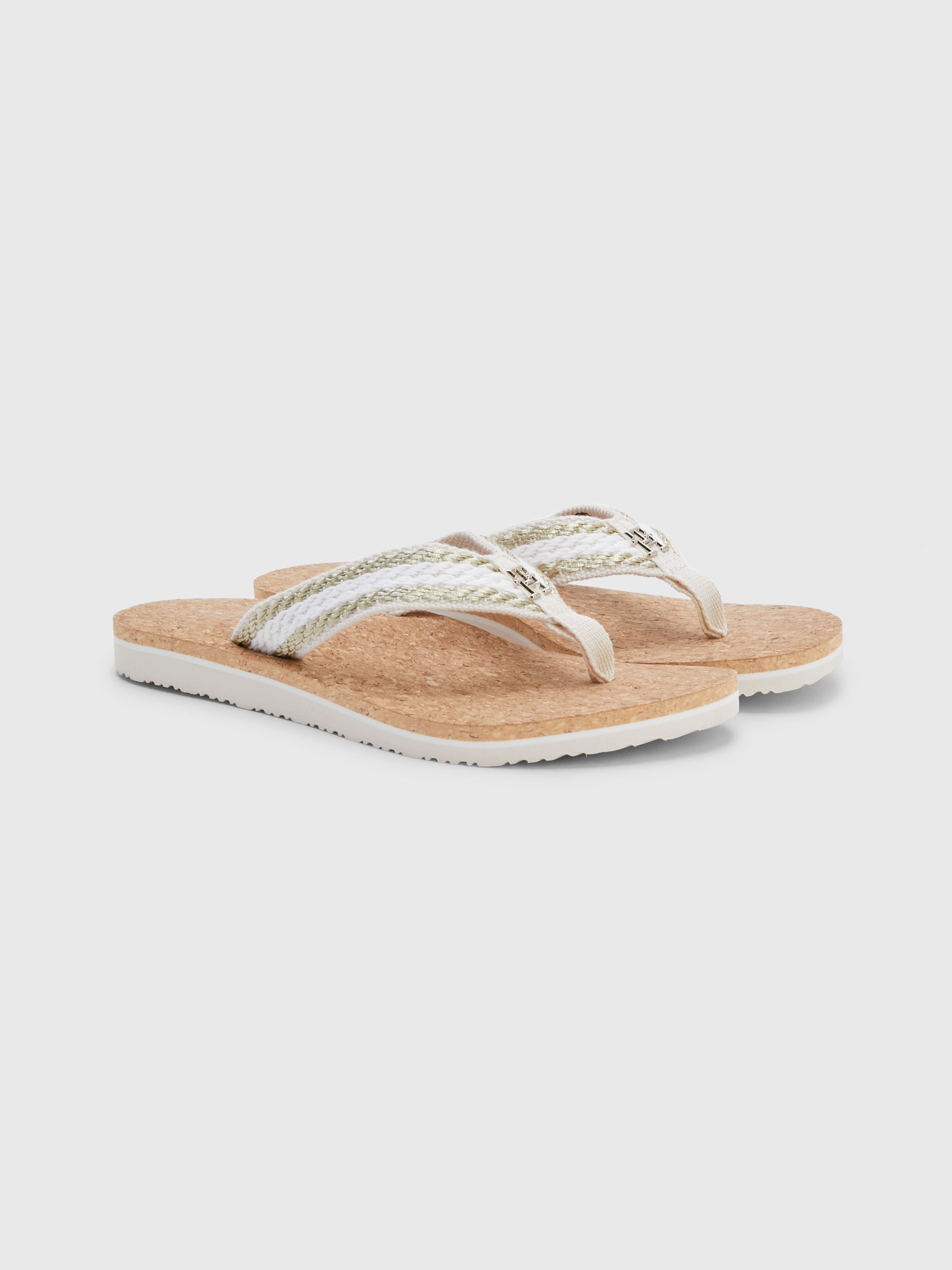 Cork Webbing Flip-Flops | Tommy Hilfiger® UAE