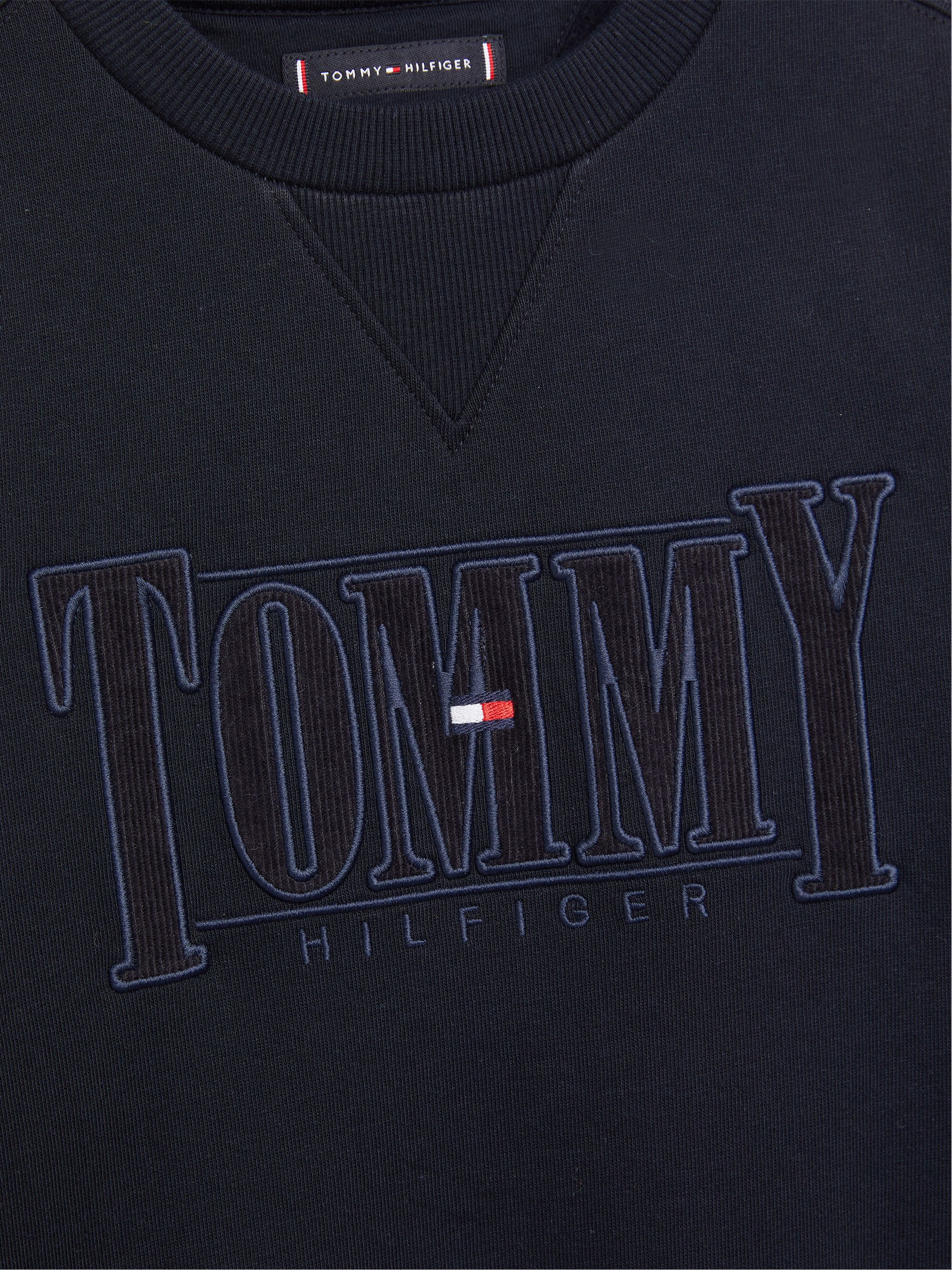 Logo Appliqué Fleece Sweatshirt | Tommy Hilfiger