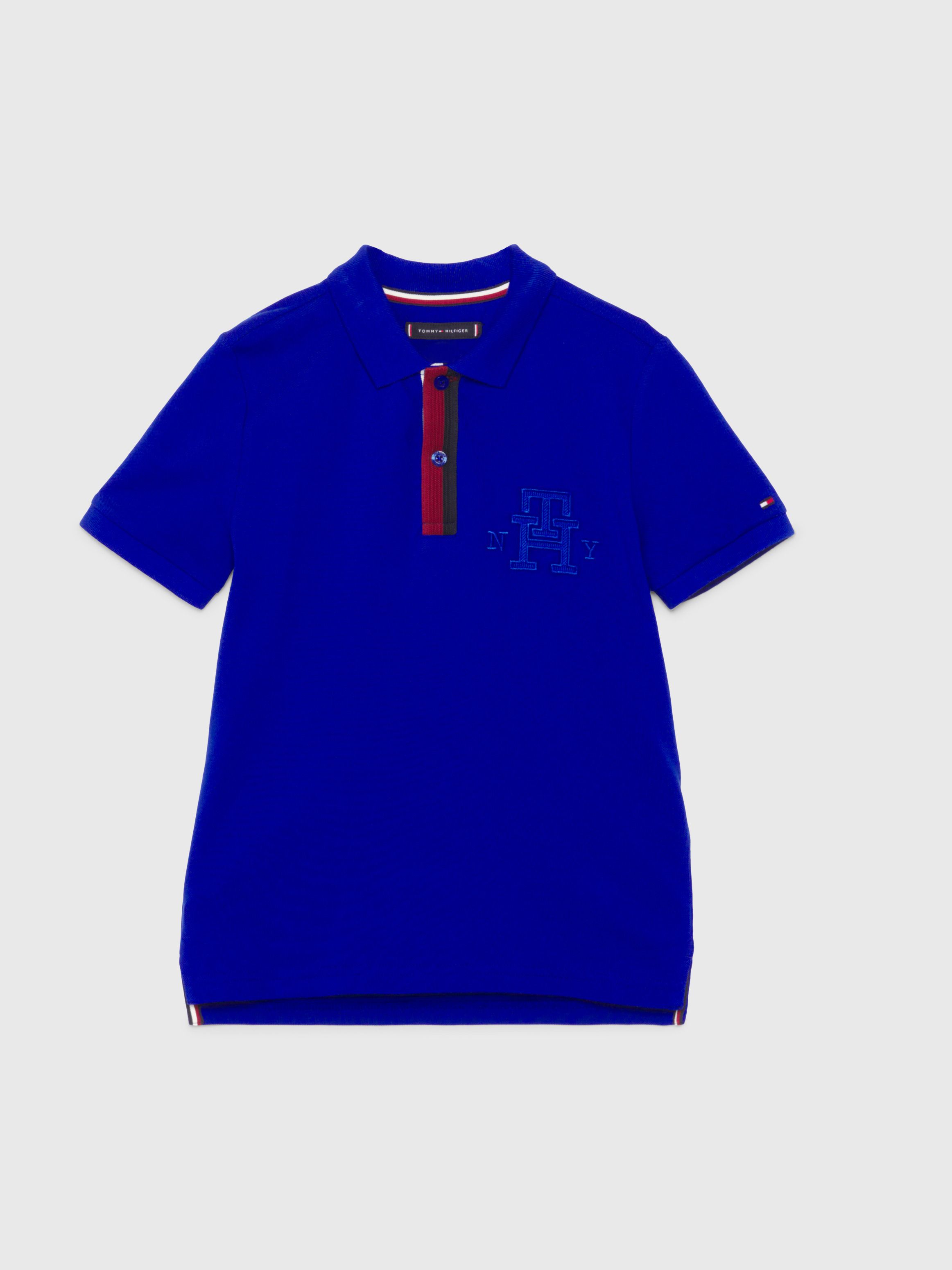 Splitted Polo T-Shirt | Tommy Hilfiger