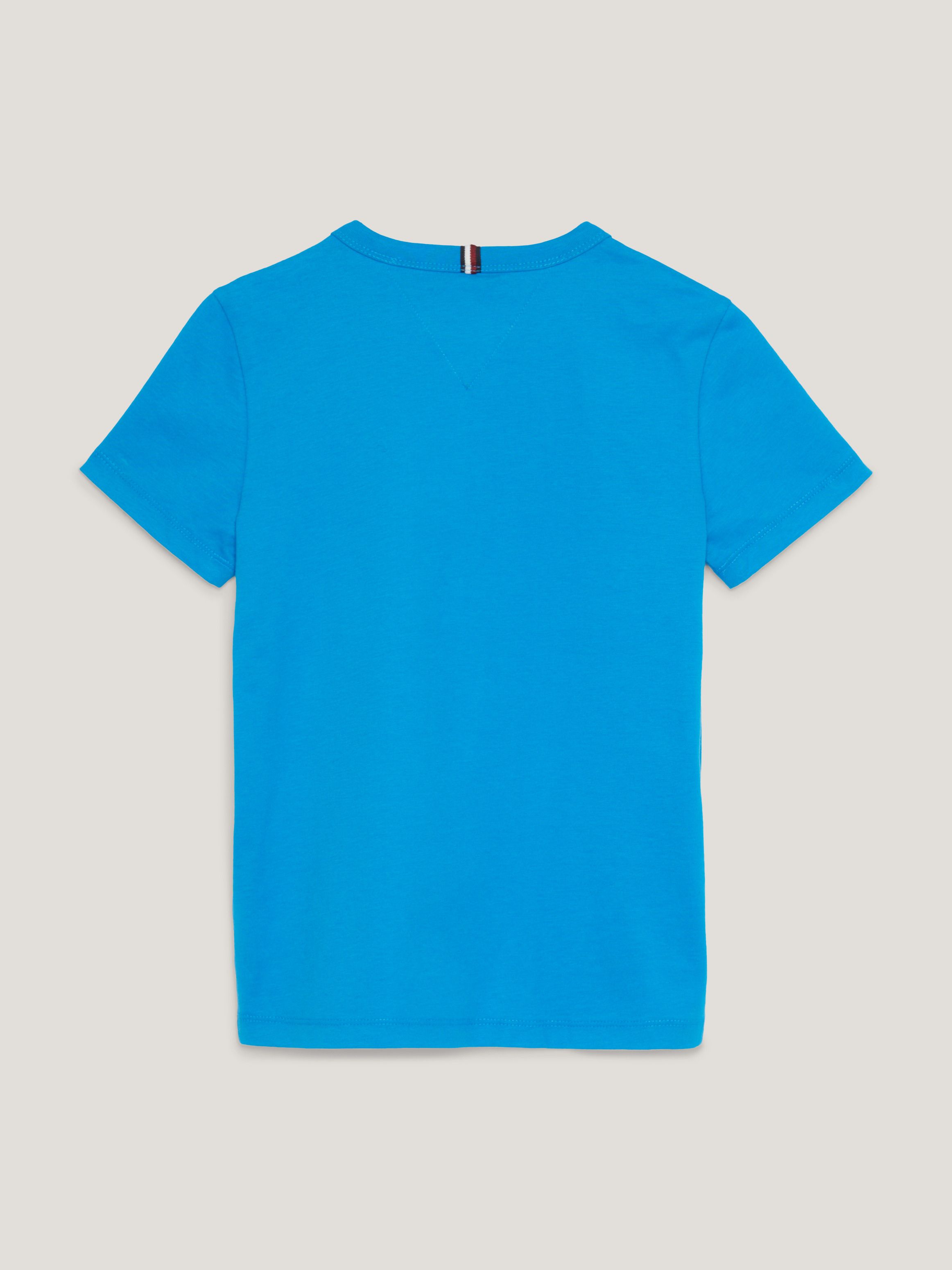 Logo Peached Cotton T-Shirt | Tommy Hilfiger