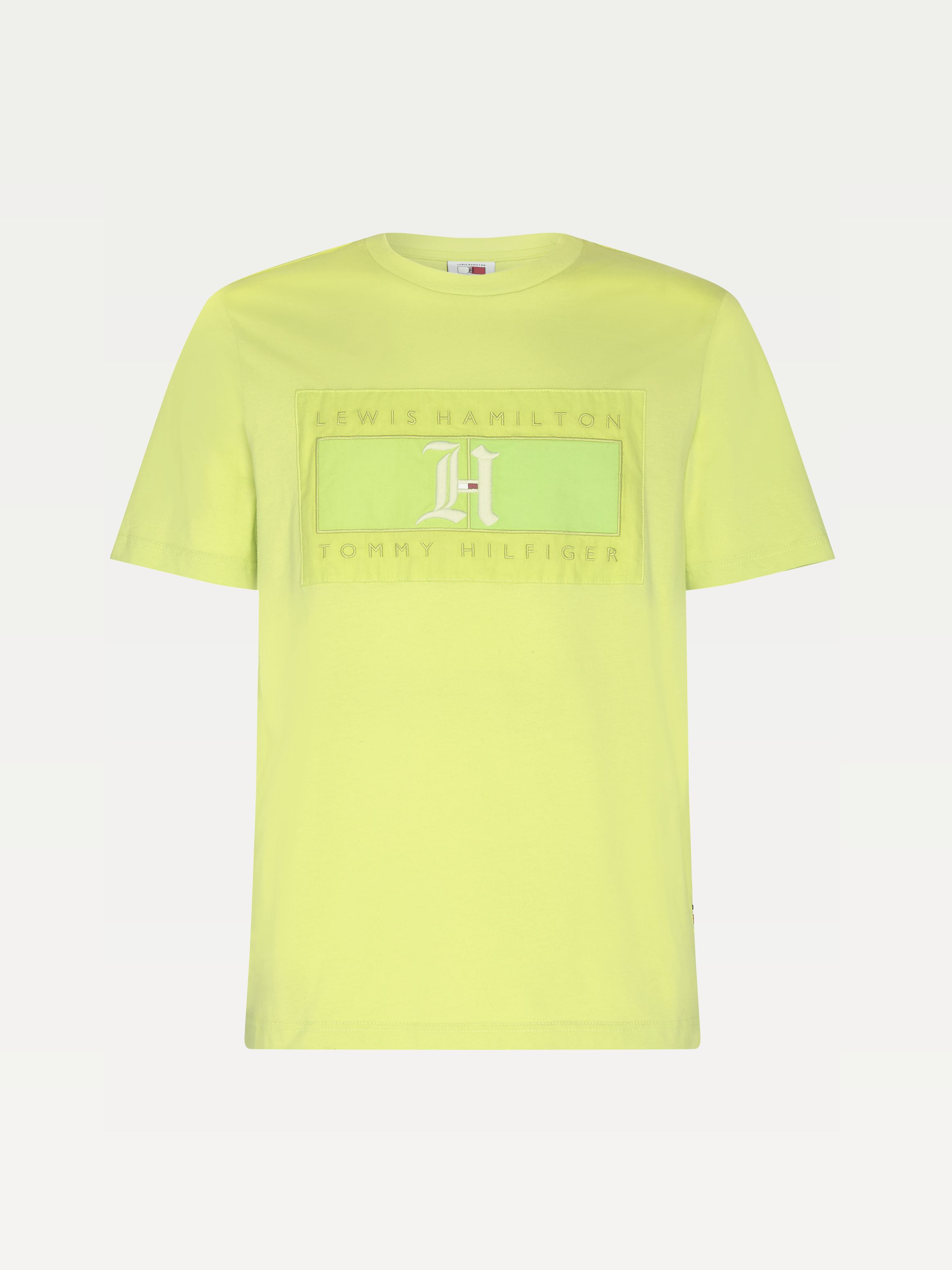 tommy hilfiger yellow tee