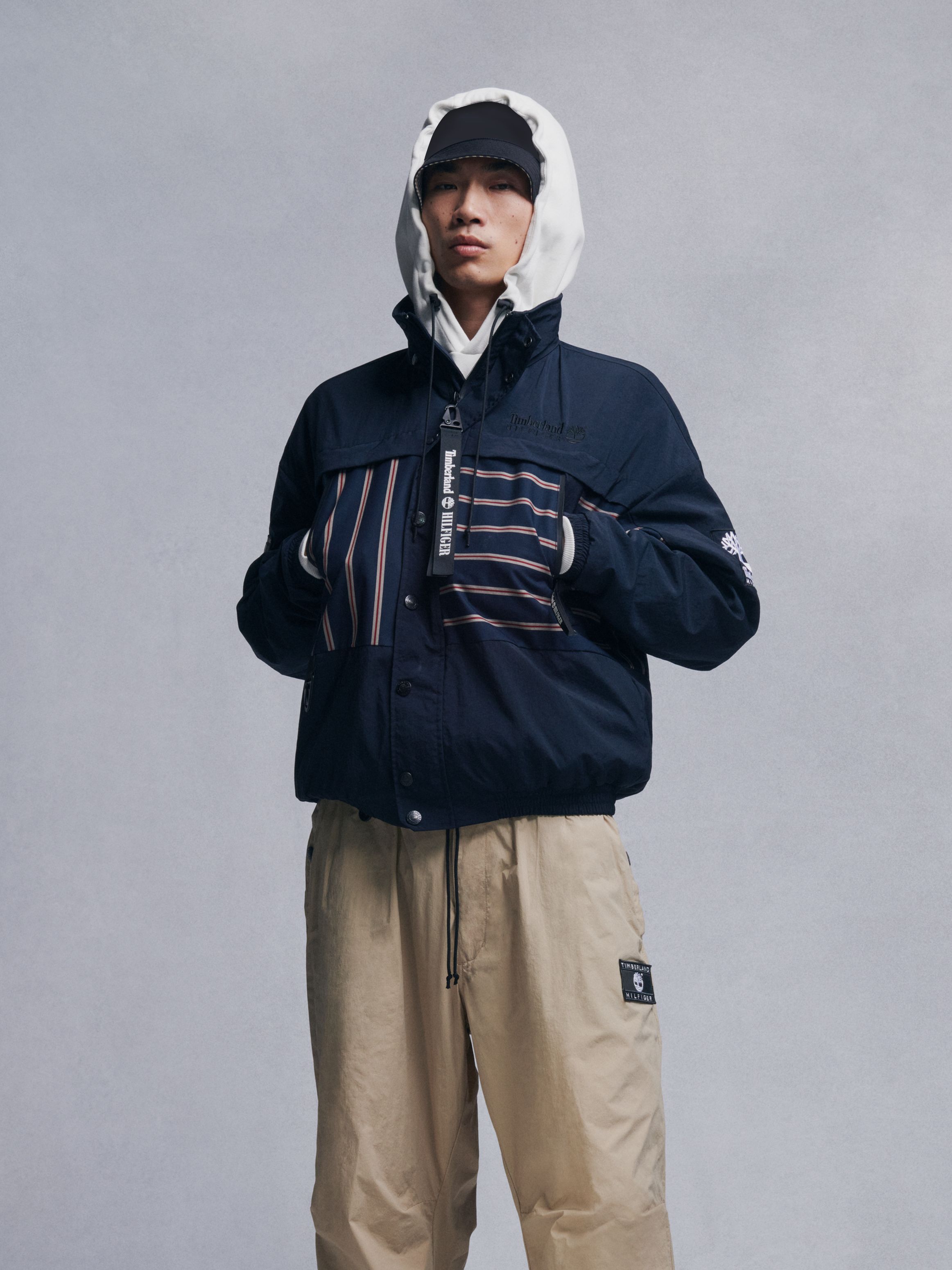 TOMMY X TIMBERLAND Stripe Sailing Jacket