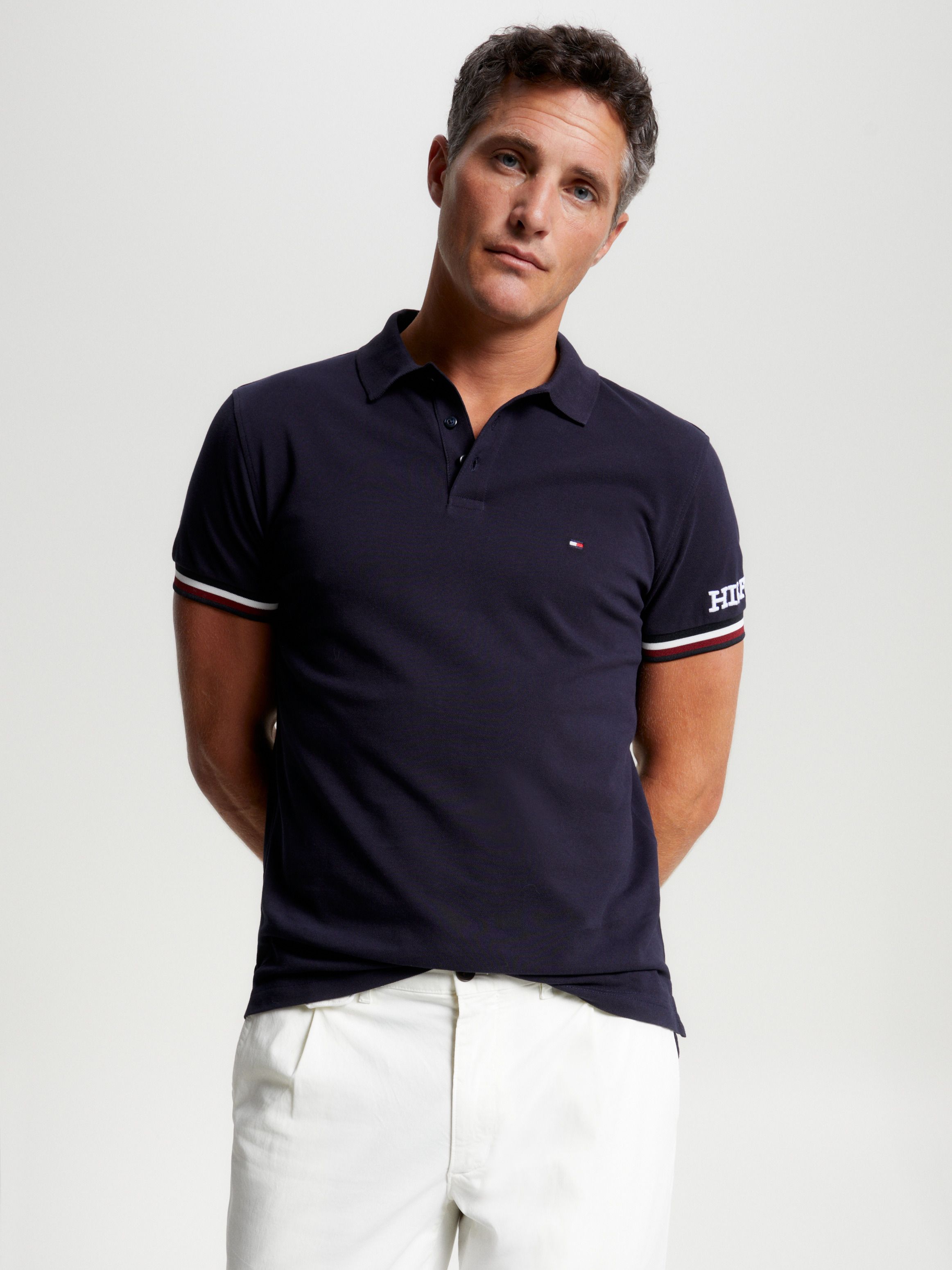 Hilfiger Monotype Slim Fit Polo | Tommy Hilfiger