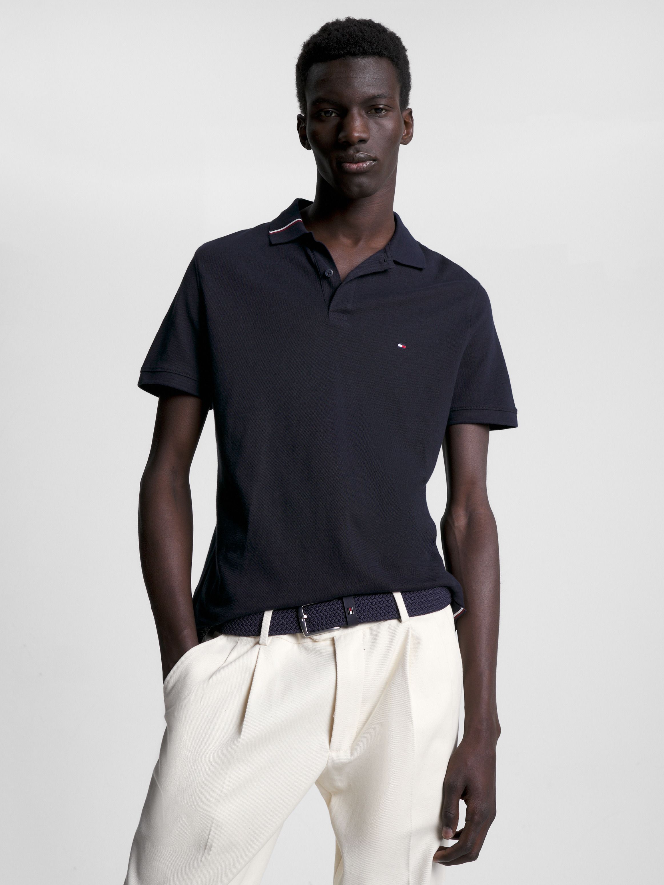 Signature Collar Regular Fit Polo | Tommy Hilfiger