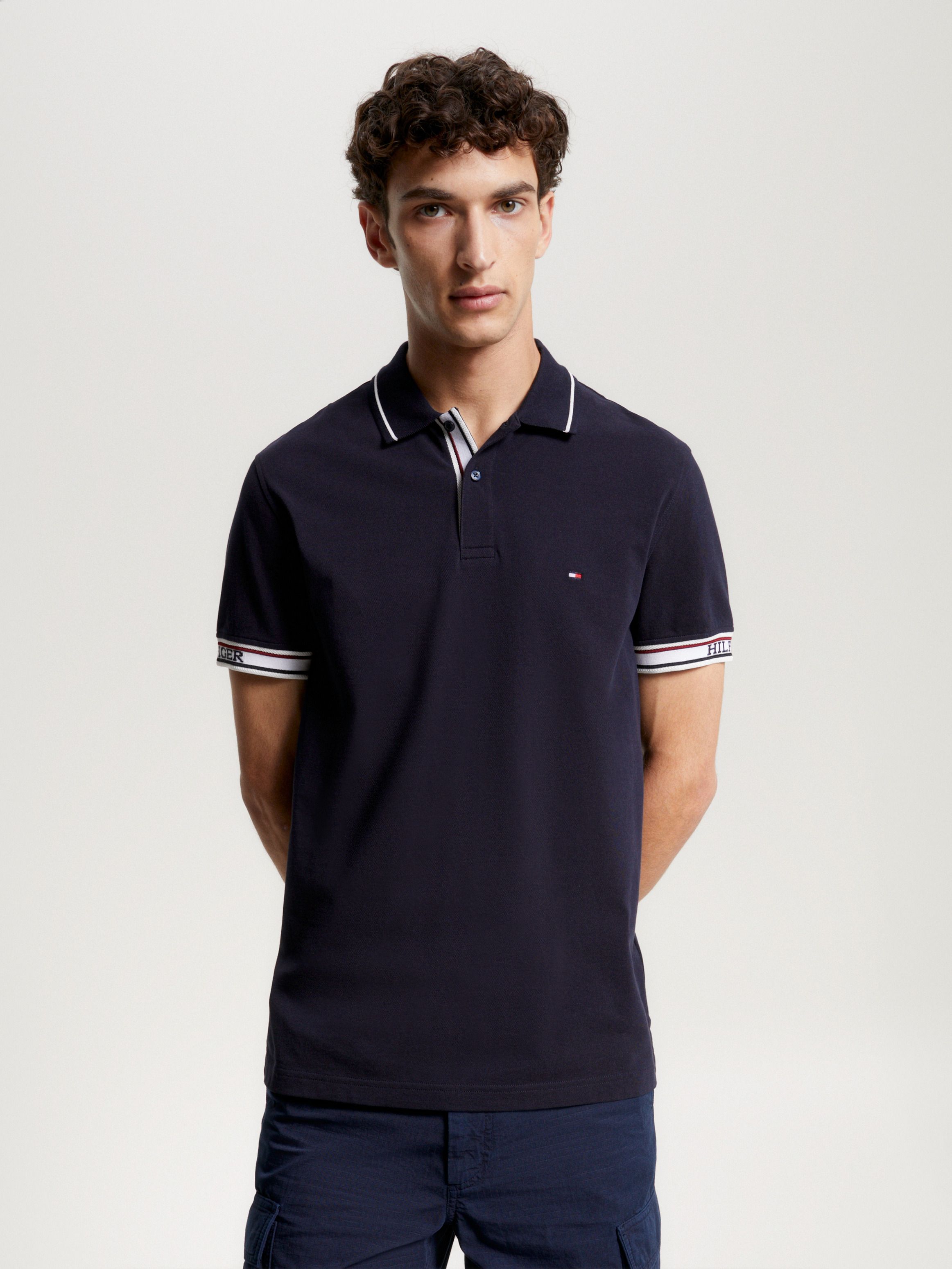 Contrast Tape Regular Fit Polo | Tommy Hilfiger
