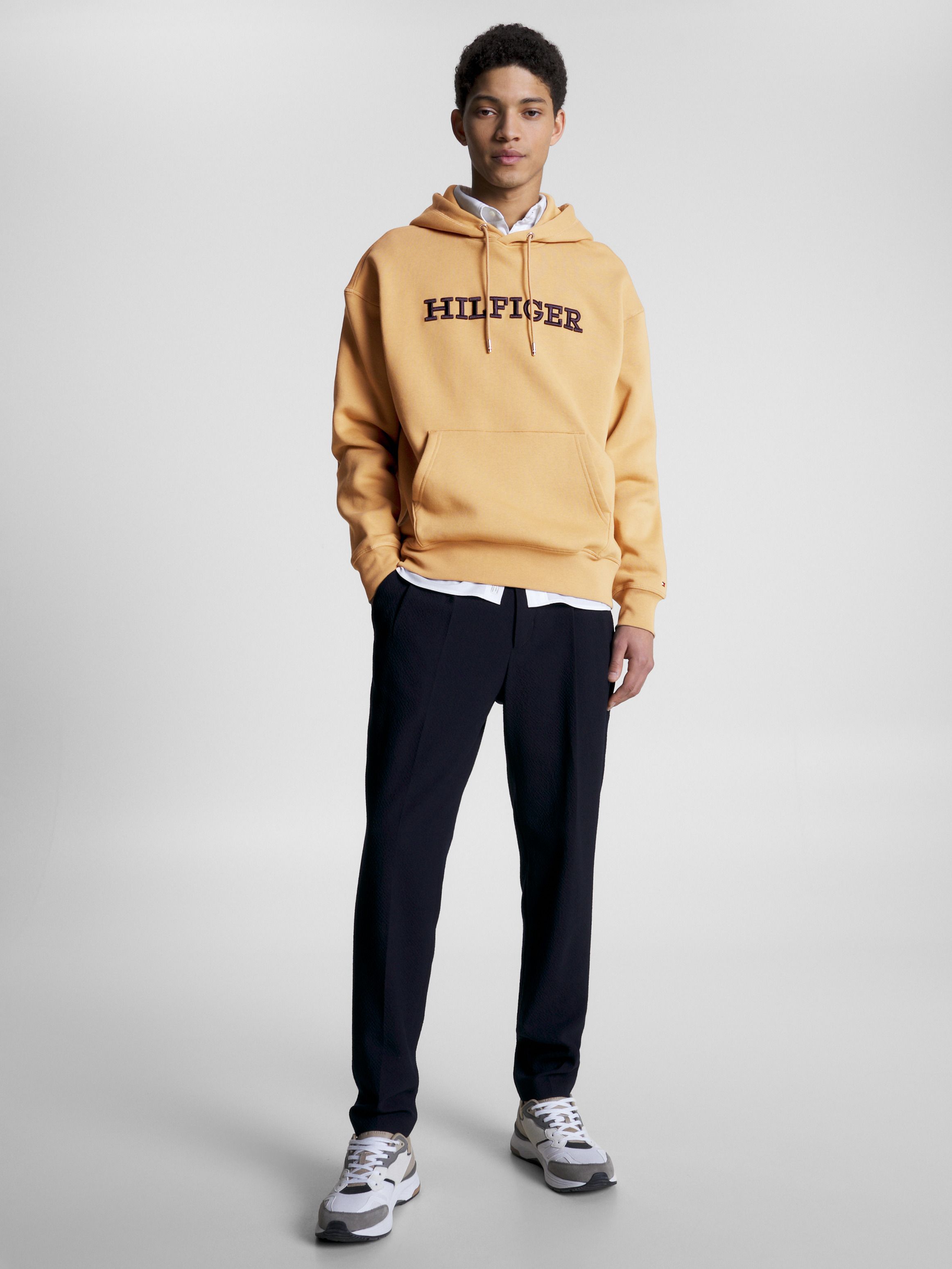 Hilfiger Monotype Embroidery Archive Fit Hoody | Tommy Hilfiger