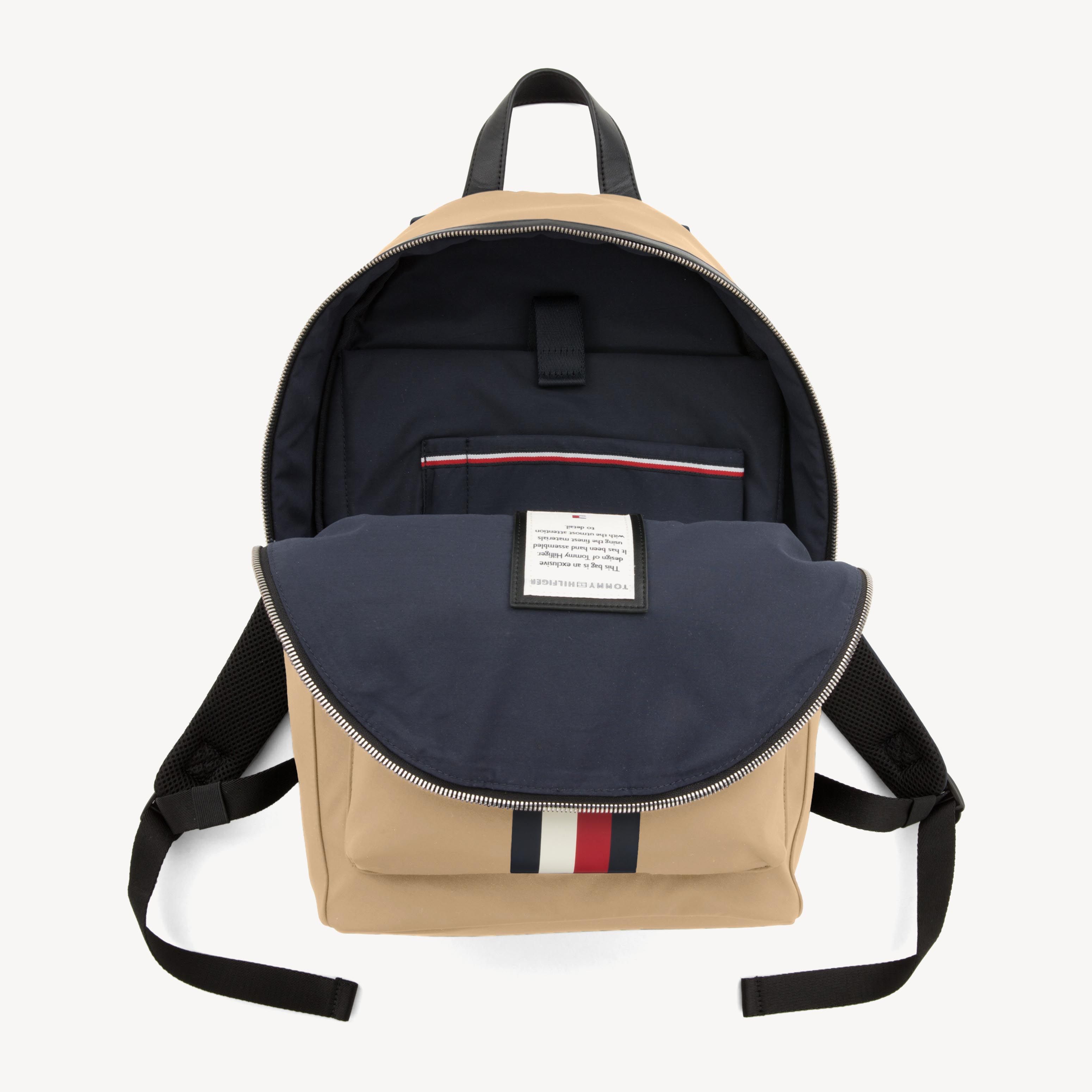 elevated signature tape backpack