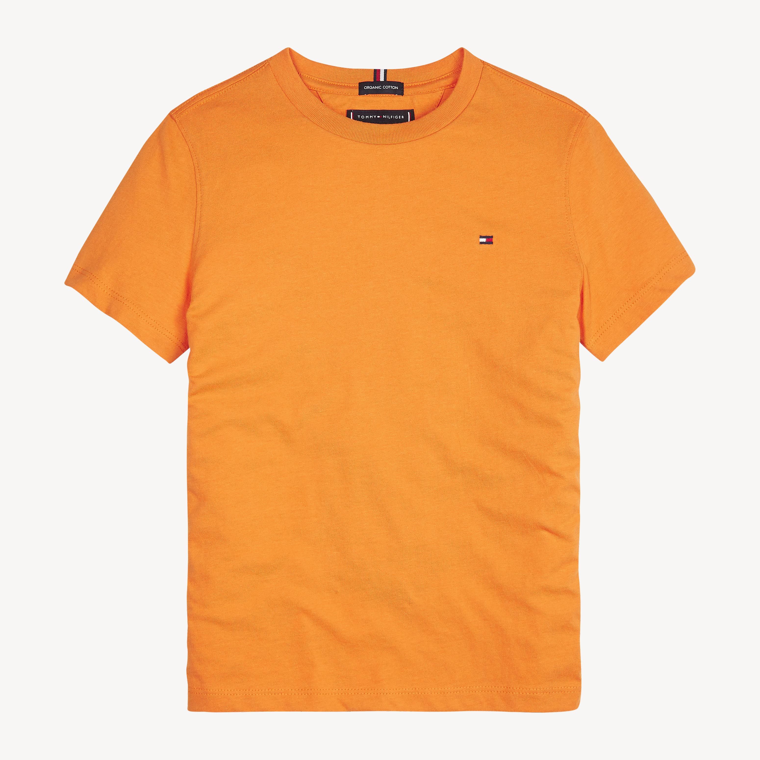 tommy hilfiger orange t shirt