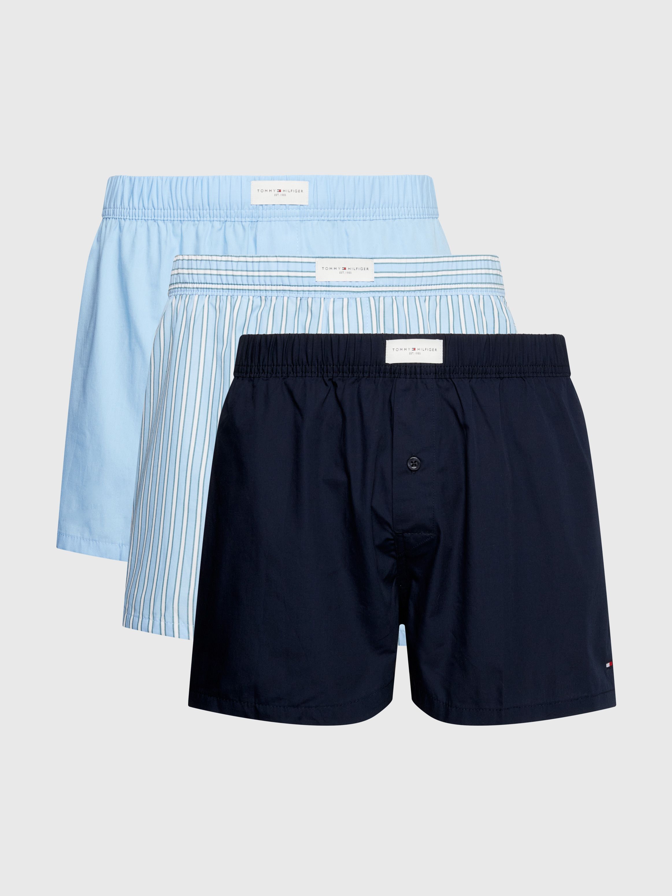 3-Pack Woven Boxer Shorts | Tommy Hilfiger