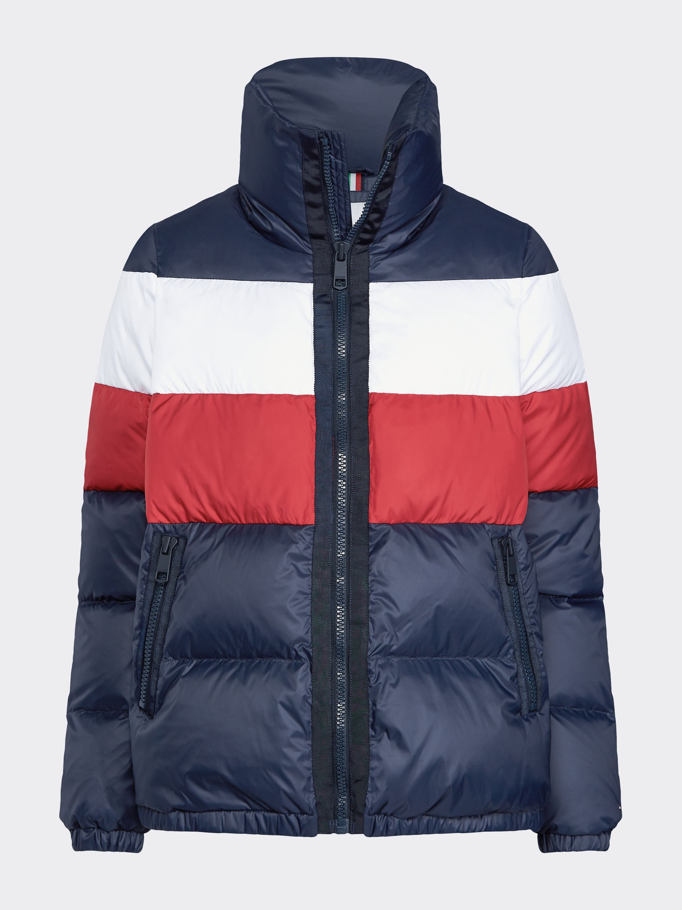 tommy hilfiger recycled polyester down jacket